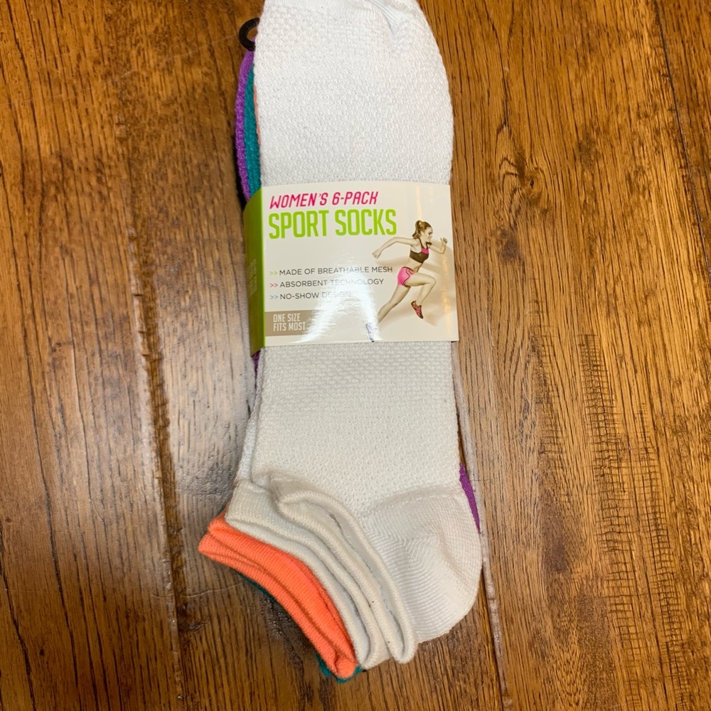 Women’s 6 pack Sport Socks